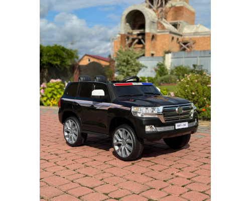 Детский электромобиль Полицейский внедорожник (MP3, USB, качание, музыка, пульт, открывание дверцы, LED-свет)