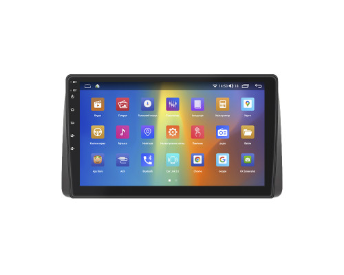 Штатная магнитола Lesko для Chrysler Voyager V Рестайлинг 2011-2016 экран 9" 2/32Gb CarPlay 4G Wi-Fi GPS Prime