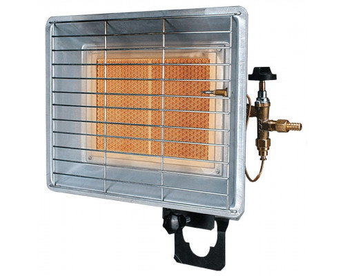 Газовый инфракрасный обогреватель 3.4 кВт RAVANSON BRI-85N + газовый редуктор Bradas 37 мбар
