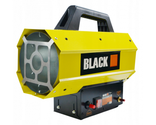 Газовый обогреватель / Газовая тепловая пушка (дуйка) 30 кВт BLACK (Пропан/Бутан) + шланг и редуктор (Польша)