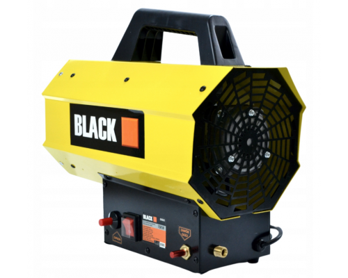 Газовый обогреватель / Газовая тепловая пушка (дуйка) 30 кВт BLACK (Пропан/Бутан) + шланг и редуктор (Польша)
