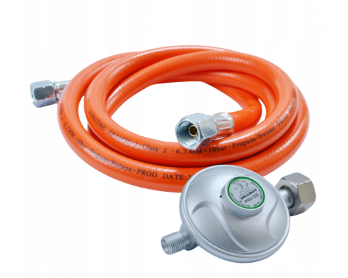 Газовый обогреватель / Газовая тепловая пушка (дуйка) 30 кВт BLACK (Пропан/Бутан) + шланг и редуктор (Польша)