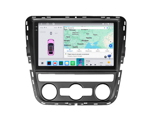 Штатная магнитола Lesko для Volkswagen Passat I / NMS Auto AC 2011-2015 экран 9" 4/64 QLED CarPlay 4G Wi-Fi GPS 360 Prime