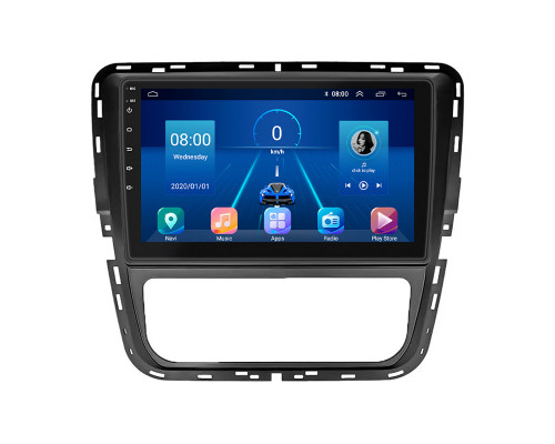 Штатная магнитола Lesko для Volkswagen Passat I / NMS 2011-2015 с экраном 9", 4/32Gb, 4G, Wi-Fi и GPS