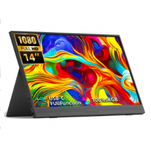 Портативний монітор ZSUS 14A black 14" 1920x1080 60 Гц