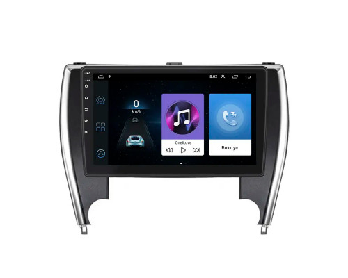 Штатная магнитола Lesko для Toyota Camry (USA) VII (XV50) Рестайлинг 2015-2017 экран 10" 1/16Gb Wi-Fi GPS Base