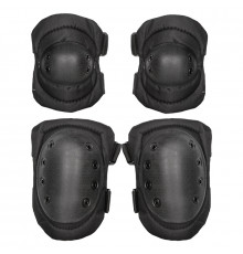 Тактические защитные наколенники Aokali F002 Black