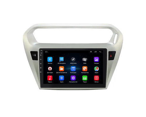 Штатная магнитола Lesko для Citroen C-Elysee I 2012-2016 экран 9" 1/16Gb Wi-Fi GPS Base