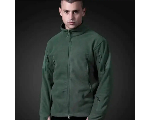Тактическая флисовая кофта военная толстовка армейская S.archon HSD06 Green S