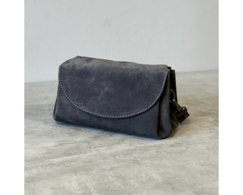 Женская сумка замшевая Невада графит