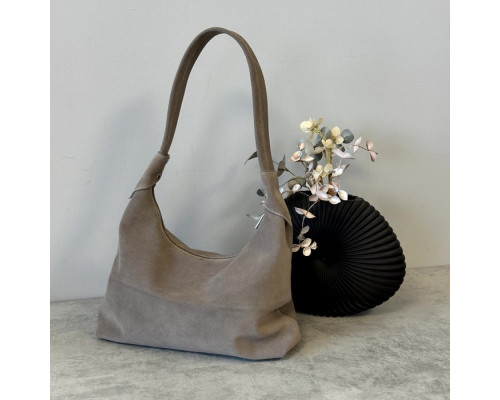 Женская сумка замшевая Аляска мокко