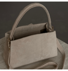 Женская сумка замшевая Каролина мокко