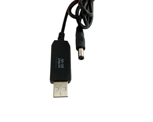 Кабель питания для роутера USB-DC 12V 5.5*2.1 мм от Power Banka Шнур для Wifi роутера USB кабель для роутера