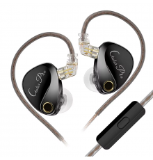 Навушники KZ Castor Pro Improved Bass з мікрофоном black