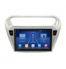 Штатная магнитола Lesko для Citroen C-Elysee I 2012-2016 экран 9" 6/128Gb 4G Wi-Fi GPS Top