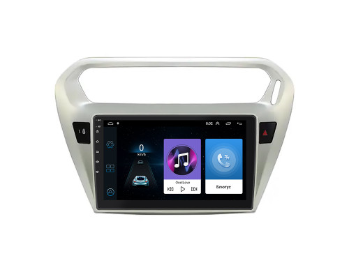 Штатная магнитола Lesko для Citroen C-Elysee I Рестайлинг 2016-н.в. экран 9" 1/16Gb Wi-Fi GPS Base