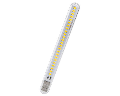 Лампа светодиодная USB H1926-24 LED для повербанка Тёплый свет