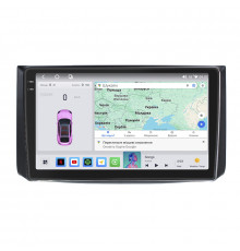 Штатная магнитола Lesko для Chevrolet Aveo I Рестайлинг 2006-2012 экран 9" 4/64 QLED CarPlay 4G Wi-Fi GPS 360 Prime