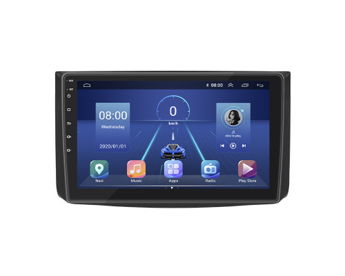 Штатная магнитола Lesko для Chevrolet Aveo I Рестайлинг 2006-2012 экран 9" 2/32Gb 4G Wi-Fi GPS Top