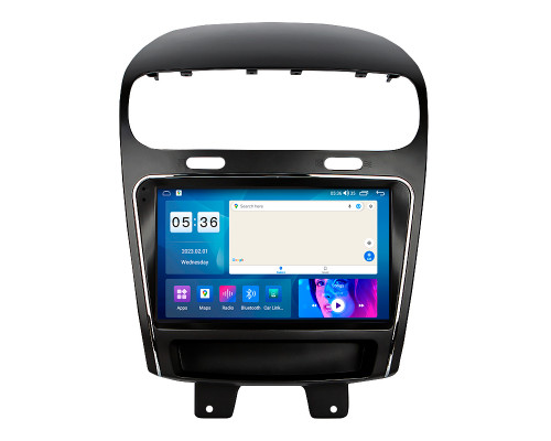Штатная магнитола Lesko для Dodge Journey I Рестайлинг 2011-2020 экран 9" 2/32Gb CarPlay 4G Wi-Fi GPS Prime