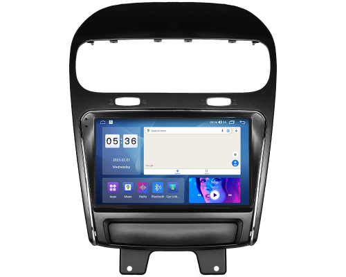 Штатная магнитола Lesko для Dodge Journey I Рестайлинг 2011-2020 экран 9" 4/64Gb CarPlay 4G Wi-Fi GPS Prime