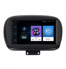 Штатная магнитола Lesko для Fiat 500X I 2014-2018 экран 9" 1/16Gb Wi-Fi GPS Base