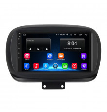 Штатная магнитола Lesko для Fiat 500X I 2014-2018 экран 9" 2/32Gb Wi-Fi GPS Base