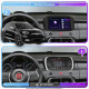 Штатная магнитола Lesko для Fiat 500X I 2014-2018 экран 9" 2/32Gb 4G Wi-Fi GPS Top