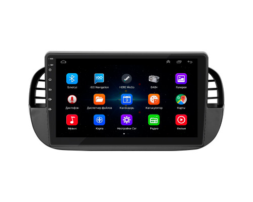 Штатная магнитола Lesko для Fiat Bravo II 2007-2014 экран 9" 1/16Gb Wi-Fi GPS Base