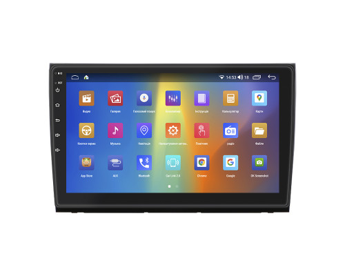 Штатная магнитола Lesko для Fiat Bravo II 2007-2014 экран 9" 4/64Gb CarPlay 4G Wi-Fi GPS Prime