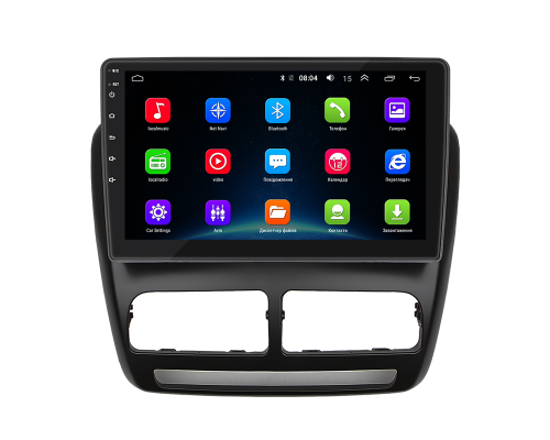 Штатная магнитола Lesko для Fiat Doblo II 2009-2015 экран 10" 2/32Gb Wi-Fi GPS Base
