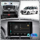 Штатная магнитола Lesko для Fiat Doblo II 2009-2015 экран 10" 2/32Gb 4G Wi-Fi GPS Top