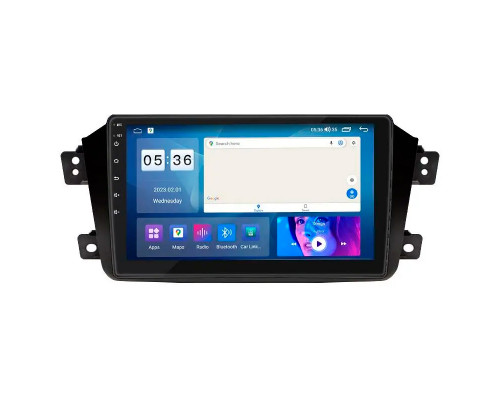 Штатная магнитола Lesko для Geely Emgrand X7 I Рестайлинг 2016-2019 экран 9" 2/32Gb CarPlay 4G Wi-Fi GPS Prime