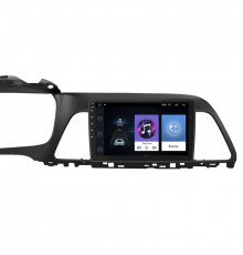 Штатная магнитола Lesko для Hyundai Sonata VII (LF) 2014-2017 экран 9" 1/16Gb Wi-Fi GPS Base