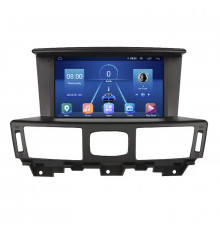 Штатная магнитола Lesko для Infiniti Q70 I Рестайлинг 2014-2019 экран 9" 6/128Gb 4G Wi-Fi GPS Top
