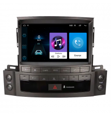 Штатная магнитола Lesko для Lexus LX III Рестайлинг 2012-2015 экран 9" 1/16Gb Wi-Fi GPS Base
