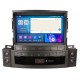 Штатная магнитола Lesko для Lexus LX III Рестайлинг 2012-2015 экран 9" 2/32Gb CarPlay 4G Wi-Fi GPS Prime