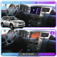 Штатная магнитола Lesko для Lexus LX III Рестайлинг 2012-2015 экран 9" 4/64Gb 4G Wi-Fi GPS Top