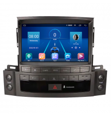 Штатная магнитола Lesko для Lexus LX III Рестайлинг 2012-2015 экран 9" 6/128Gb 4G Wi-Fi GPS Top