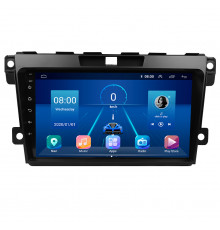 Штатная магнитола Lesko для Mazda CX-7 I 2006-2009 экран 9" 2/32Gb 4G Wi-Fi GPS Top