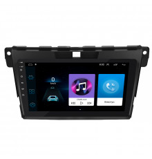 Штатная магнитола Lesko для Mazda CX-7 I Рестайлинг 2009-2012 экран 9" 1/16Gb Wi-Fi GPS Base