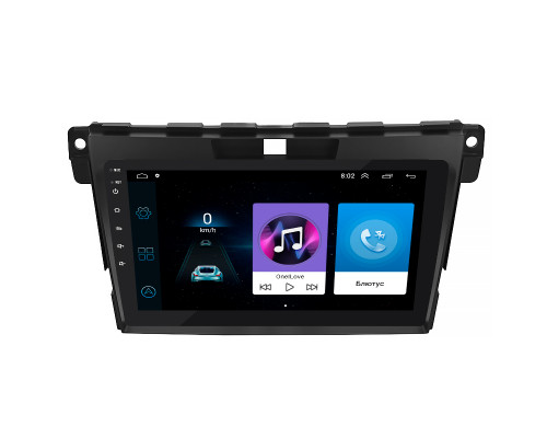Штатная магнитола Lesko для Mazda CX-7 I Рестайлинг 2009-2012 экран 9" 1/16Gb Wi-Fi GPS Base