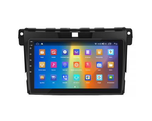 Штатная магнитола Lesko для Mazda CX-7 I Рестайлинг 2009-2012 экран 9" 4/64Gb CarPlay 4G Wi-Fi GPS Prime