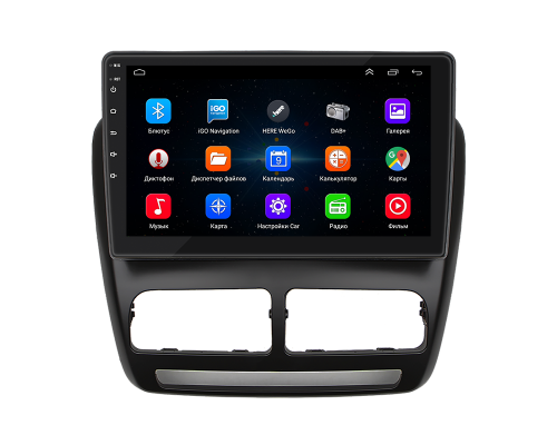 Штатная магнитола Lesko для Opel Combo D 2011-2017 экран 10" 1/16Gb Wi-Fi GPS Base
