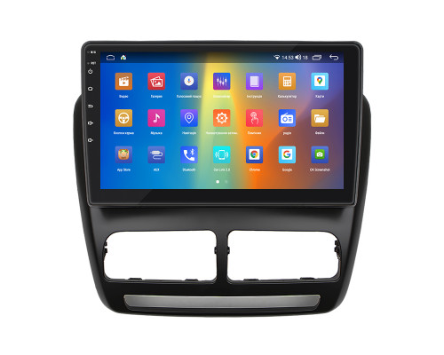Штатная магнитола Lesko для Opel Combo D 2011-2017 экран 10" 4/64Gb CarPlay 4G Wi-Fi GPS Prime