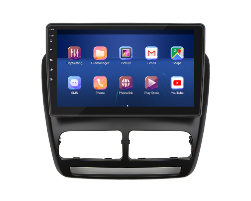 Штатная магнитола Lesko для Opel Combo D 2011-2017 экран 10" 2/32Gb 4G Wi-Fi GPS Top
