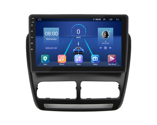 Штатная магнитола Lesko для Opel Combo D 2011-2017 экран 10" 4/32Gb 4G Wi-Fi GPS Top