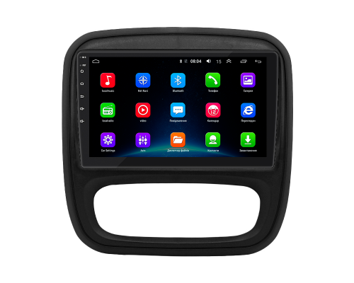 Штатная магнитола Lesko для Opel Vivaro B 2014-2018 экран 9" 1/16Gb Wi-Fi GPS Base