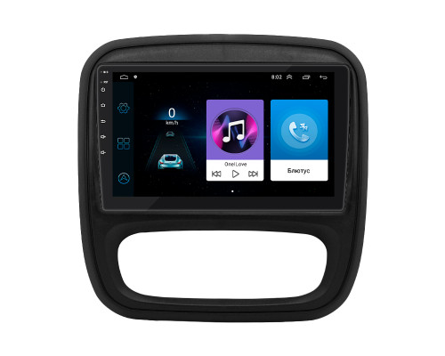 Штатная магнитола Lesko для Opel Vivaro B 2014-2018 экран 9" 2/32Gb Wi-Fi GPS Base
