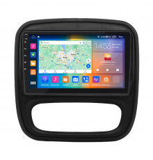 Штатная магнитола Lesko для Opel Vivaro B 2014-2018 экран 9" 2/32Gb CarPlay 4G Wi-Fi GPS Prime